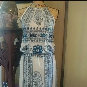 NWOT Chelsea & Violet Boho Elephant/Floral Dress